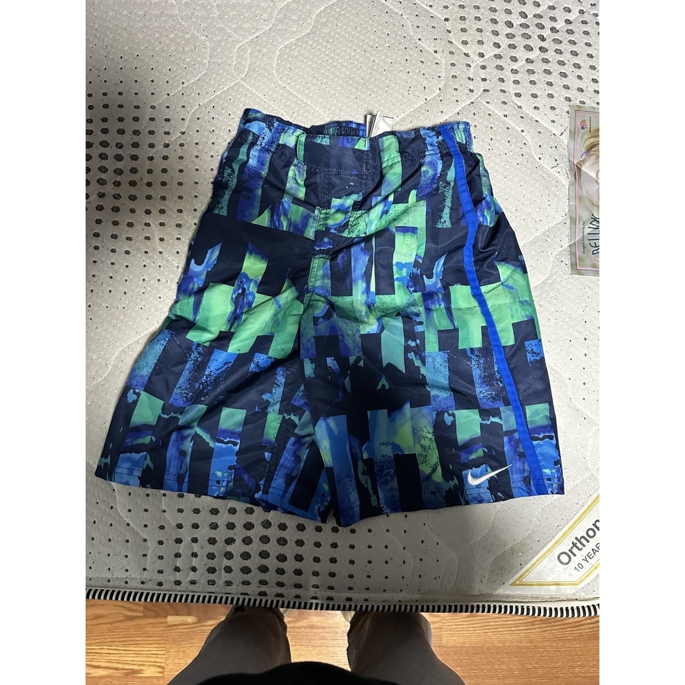 Blue print Boys Swim Trunks
